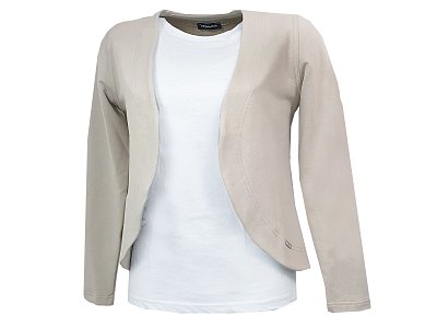 Vesta s dlouhým  rukávem - vel.38